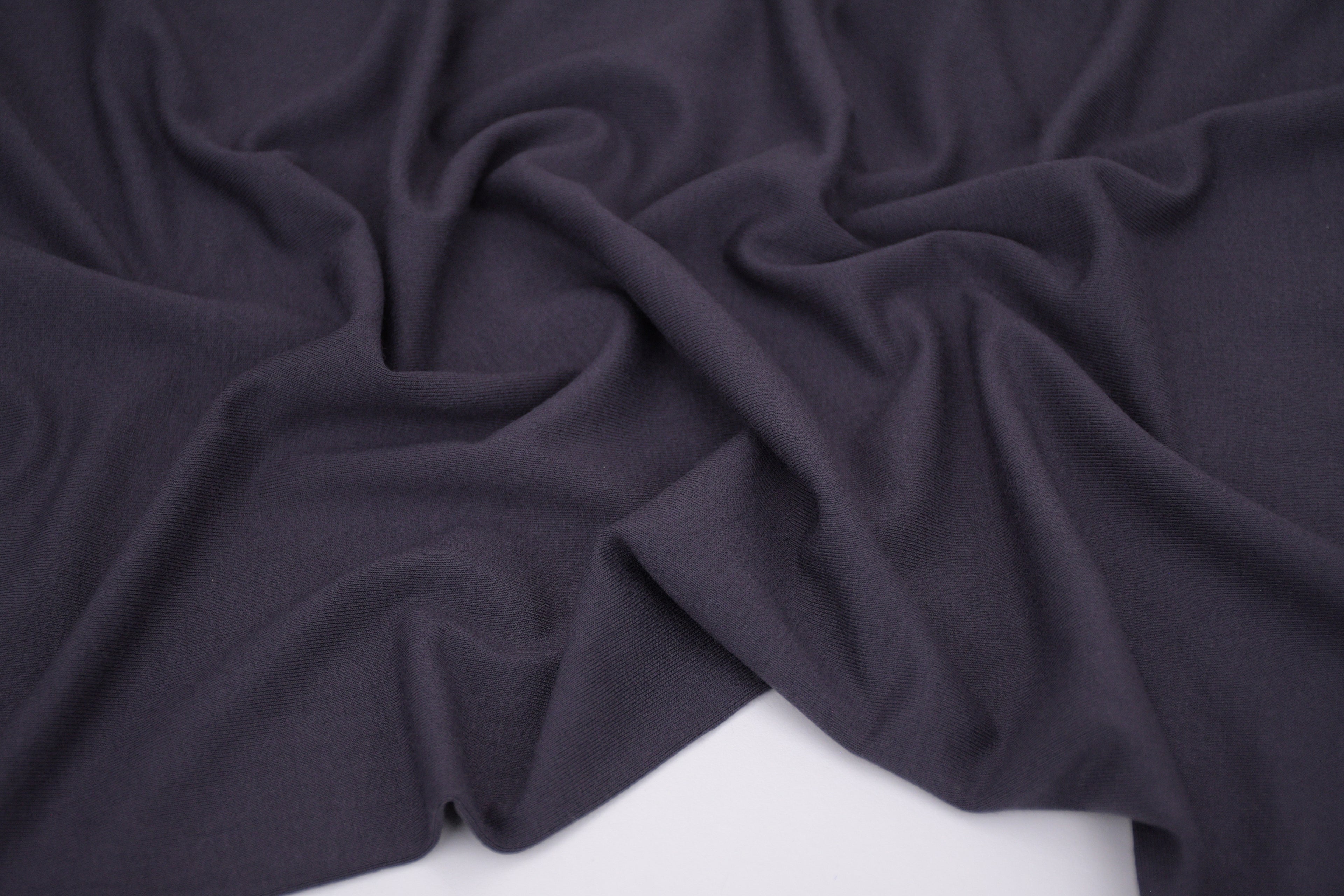 Bamboo Rayon Spandex Jersey - Charcoal