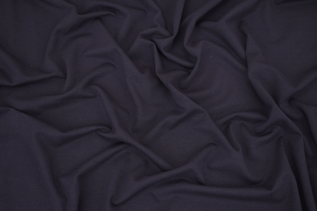 Bamboo Rayon Spandex Jersey - Charcoal