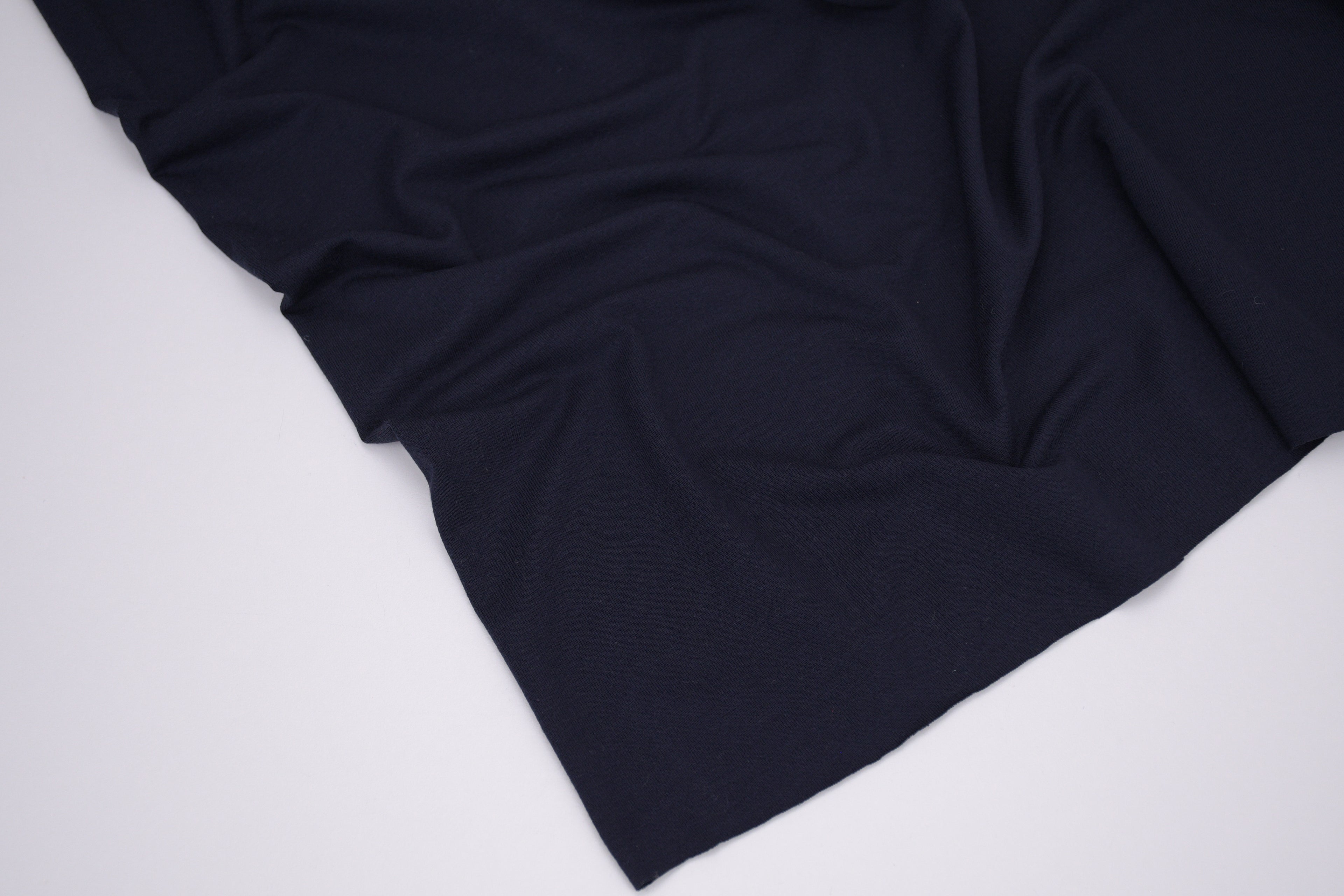 Bamboo Rayon Spandex Jersey - Navy
