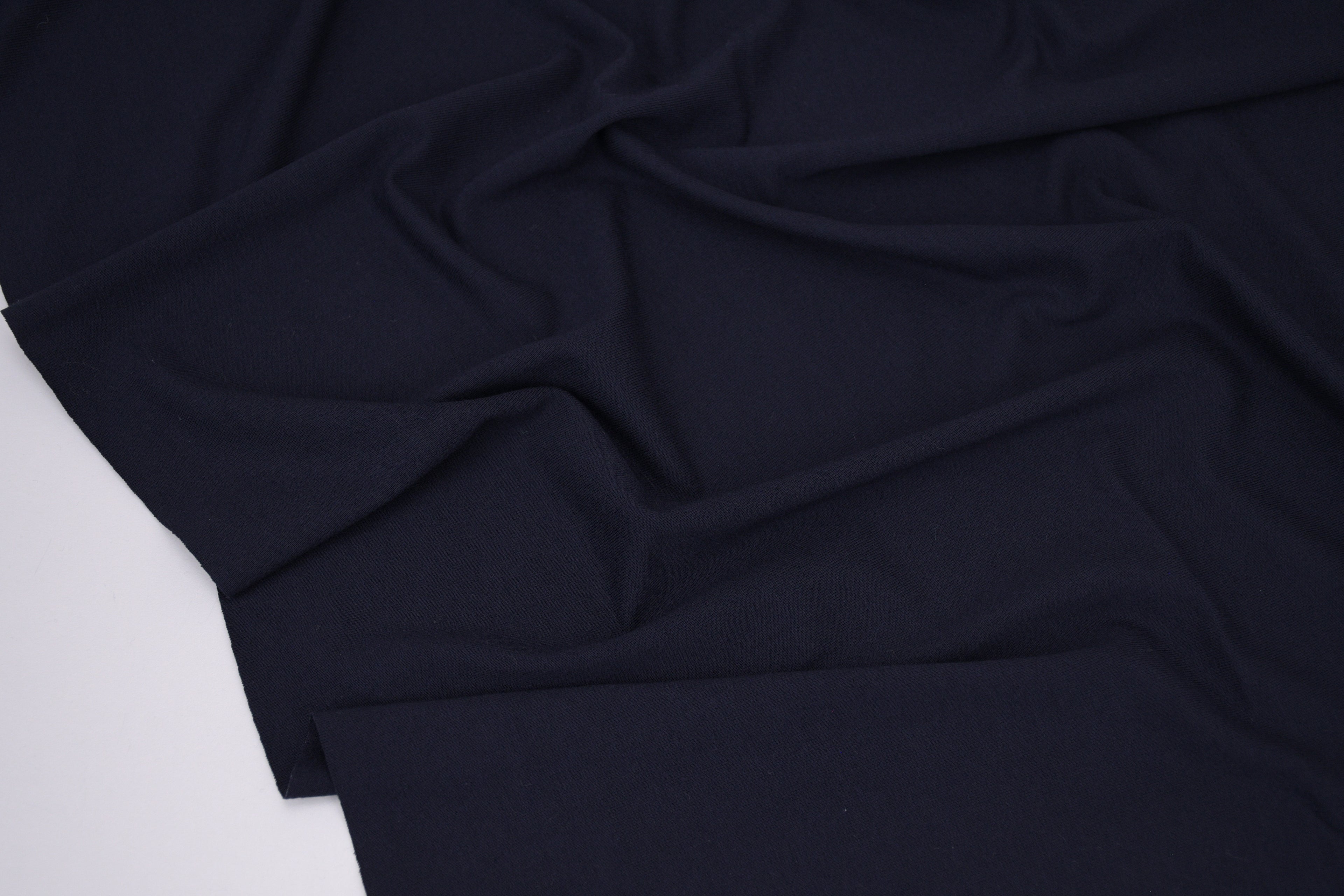 Bamboo Rayon Spandex Jersey - Jet Black