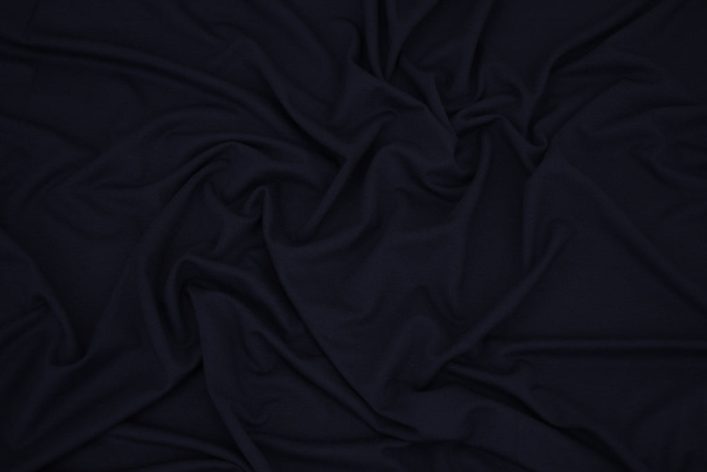 Bamboo Rayon Spandex Jersey - Navy
