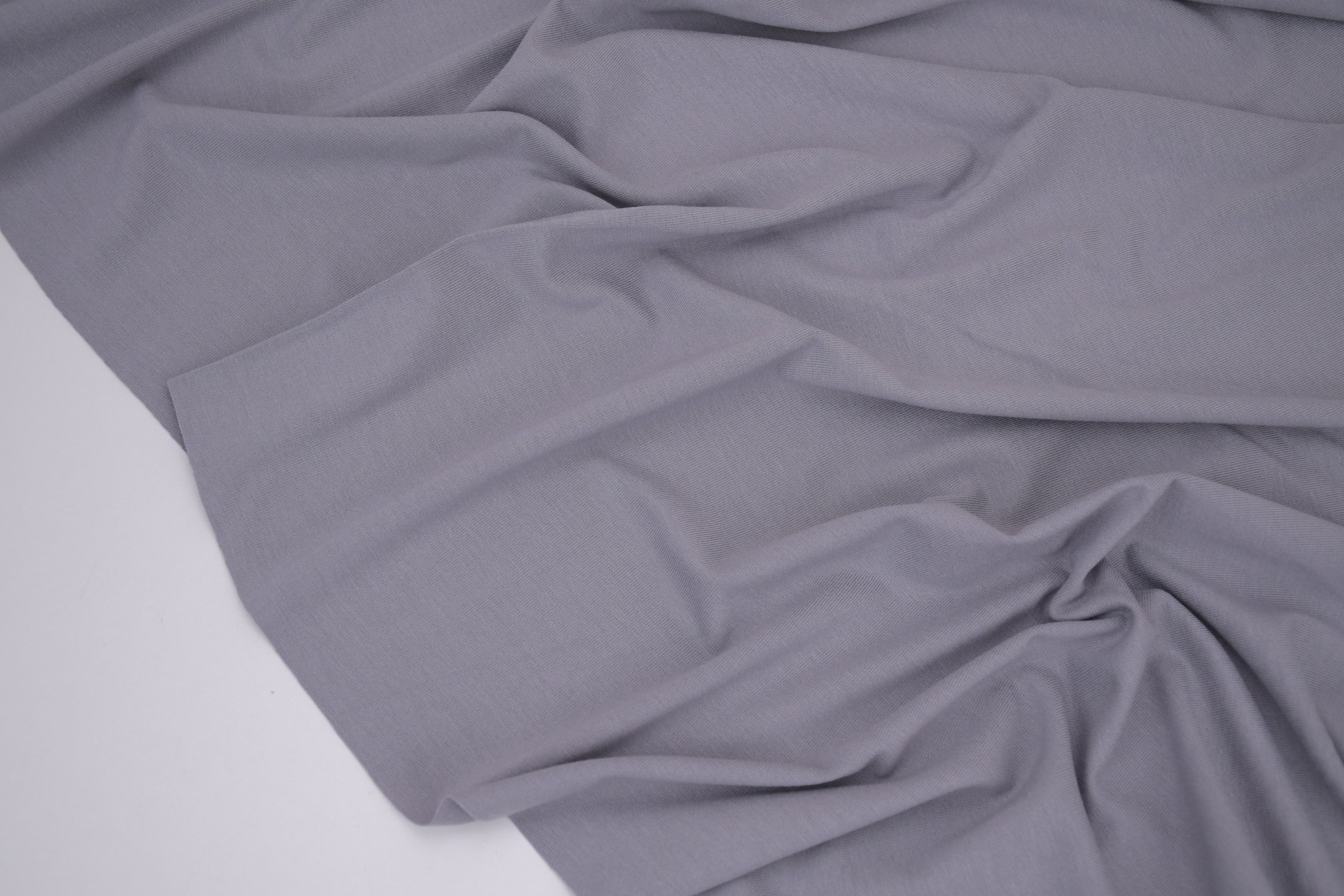 Bamboo Rayon Spandex Jersey - Grey