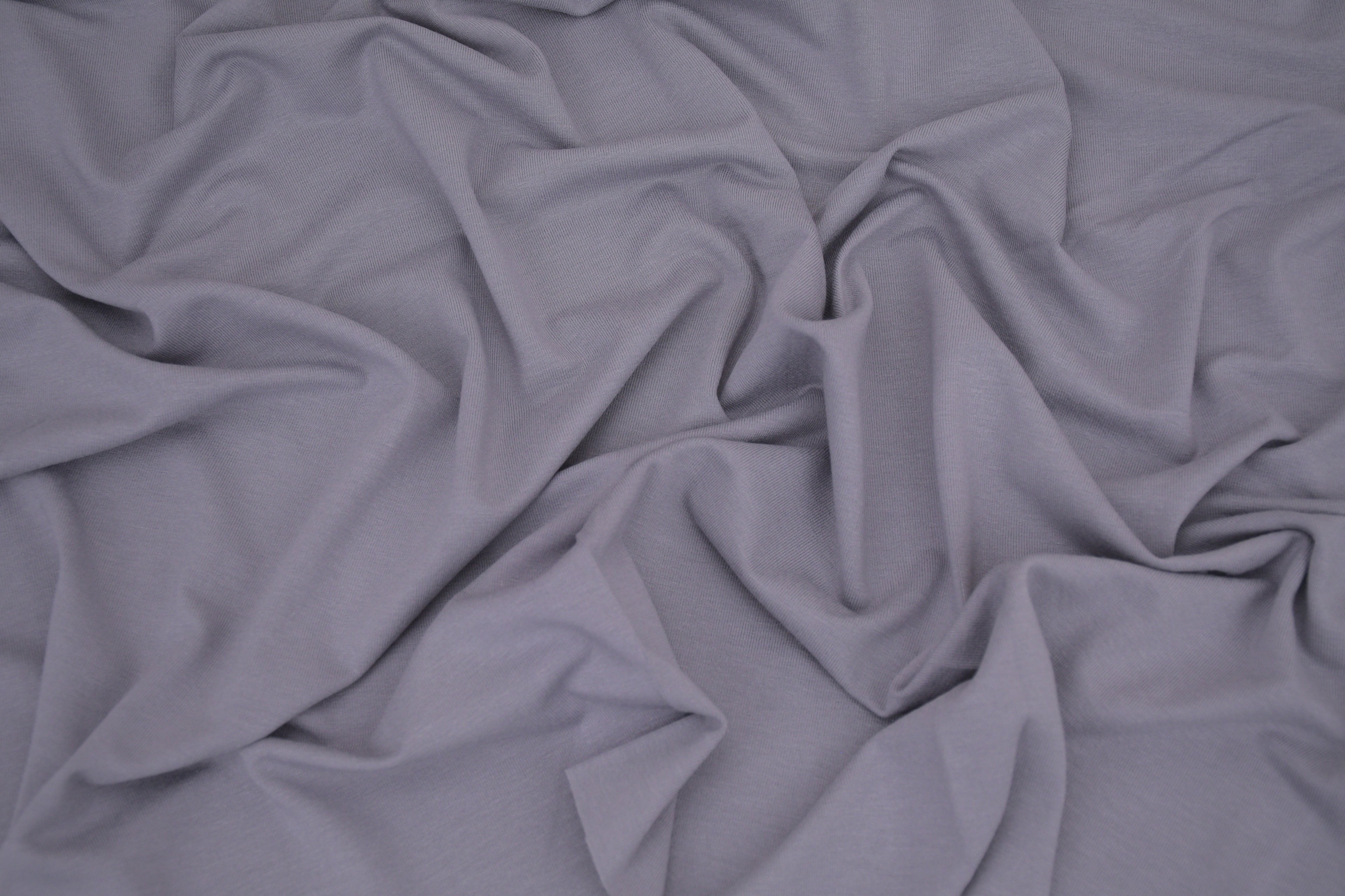 Bamboo Rayon Spandex Jersey - Grey