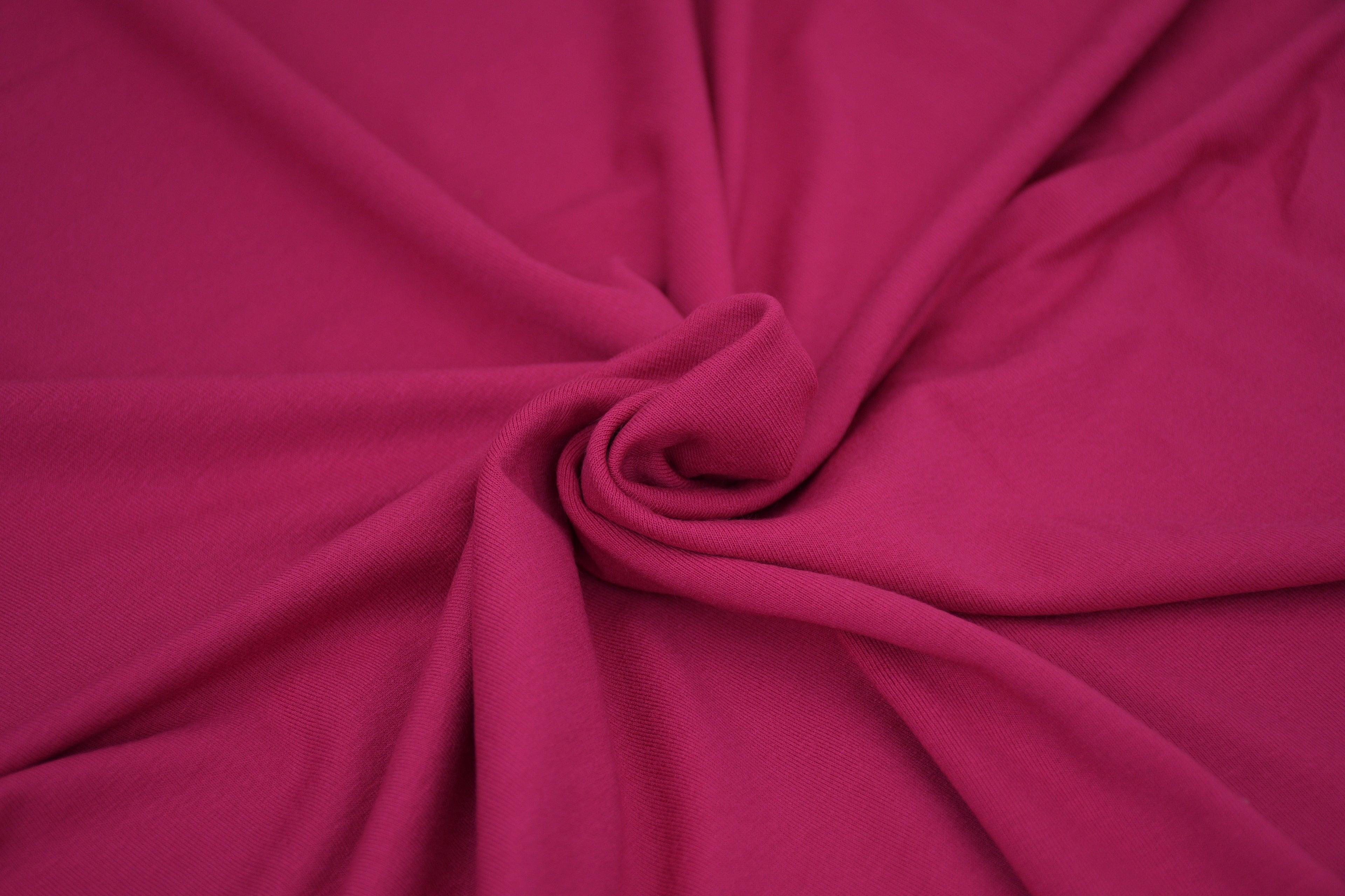 Bamboo Rayon Spandex Jersey - Electric Pink