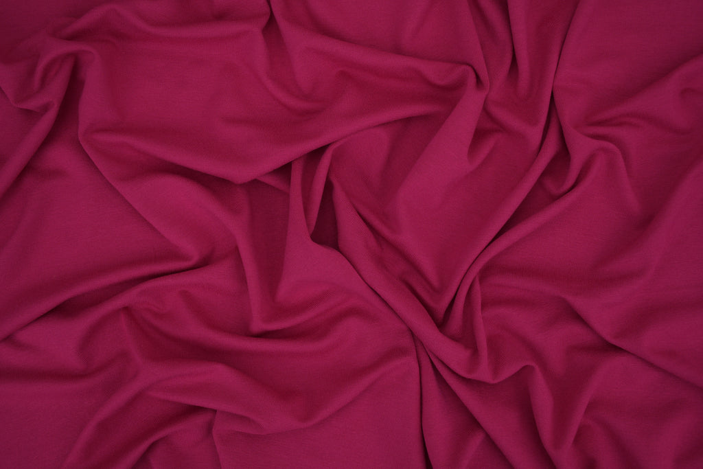 Bamboo Rayon Spandex Jersey - Electric Pink