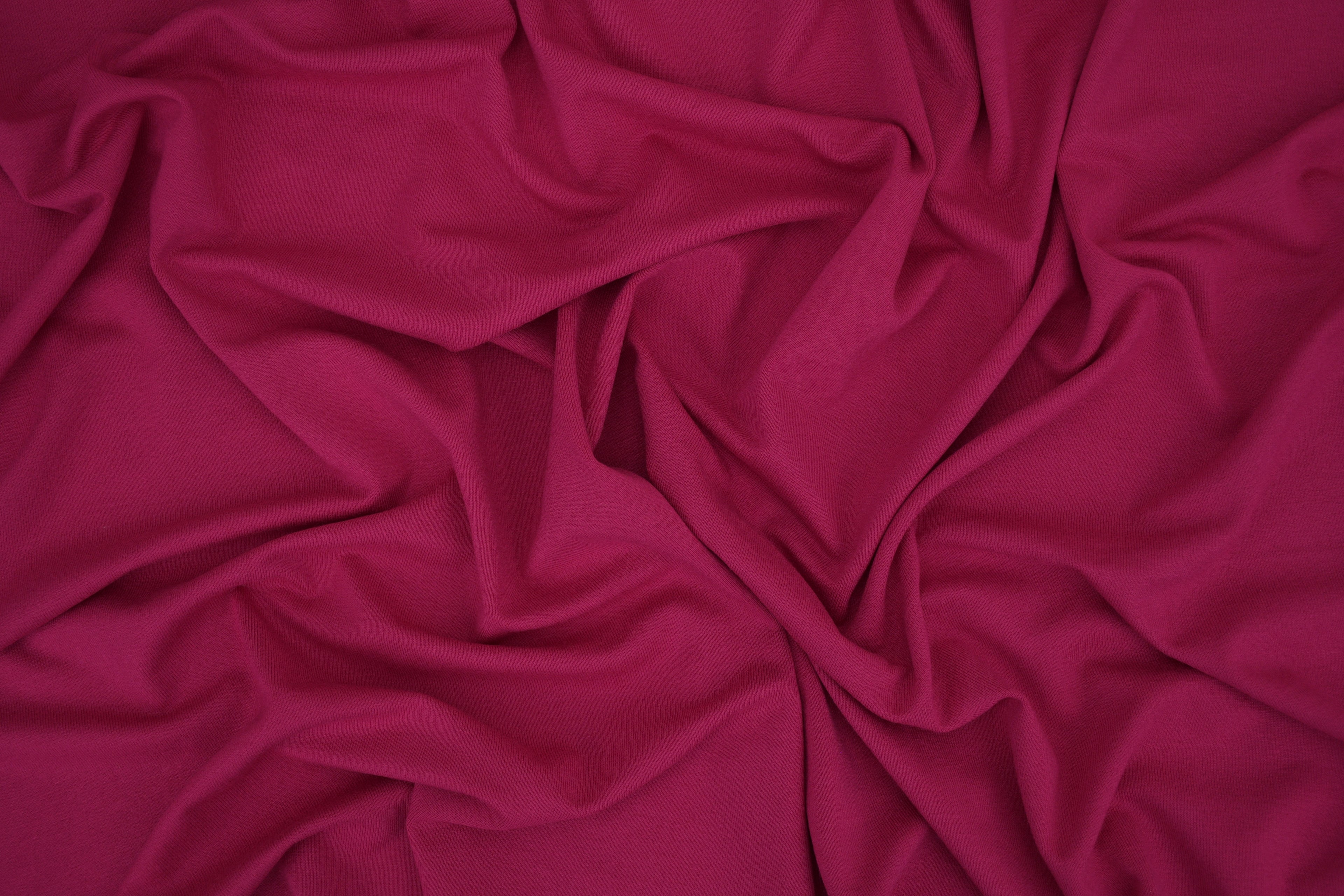 Bamboo Rayon Spandex Jersey - Electric Pink