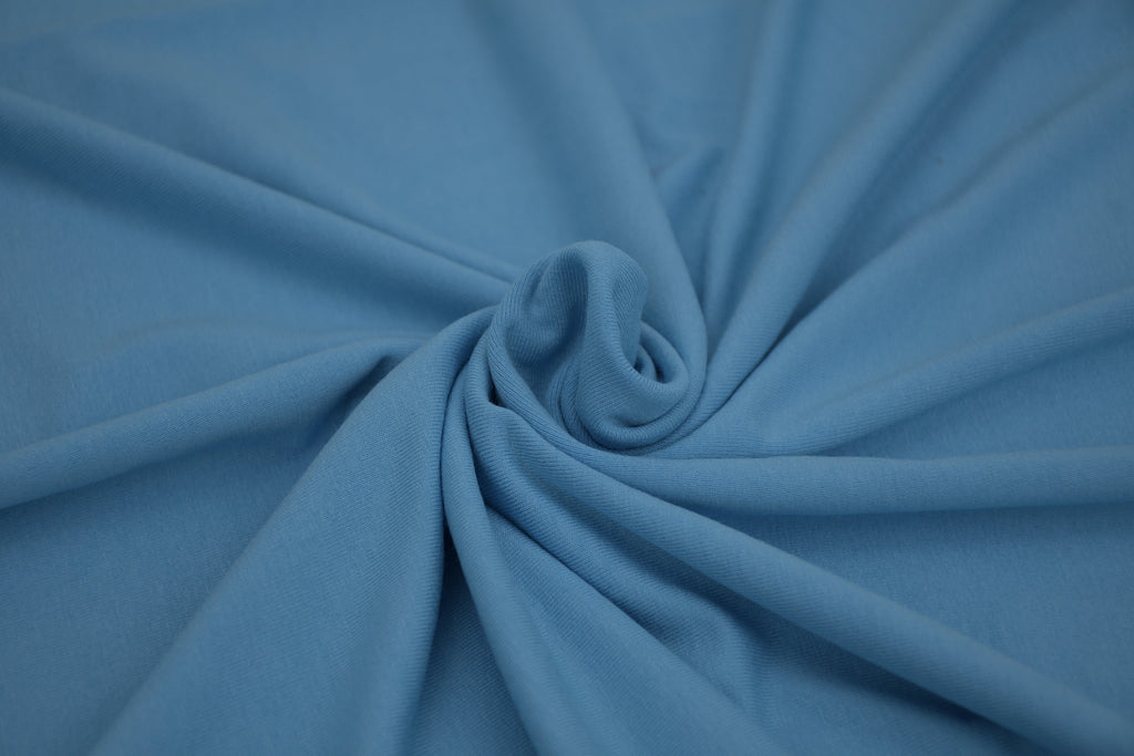 Bamboo Rayon Spandex Jersey - Sky
