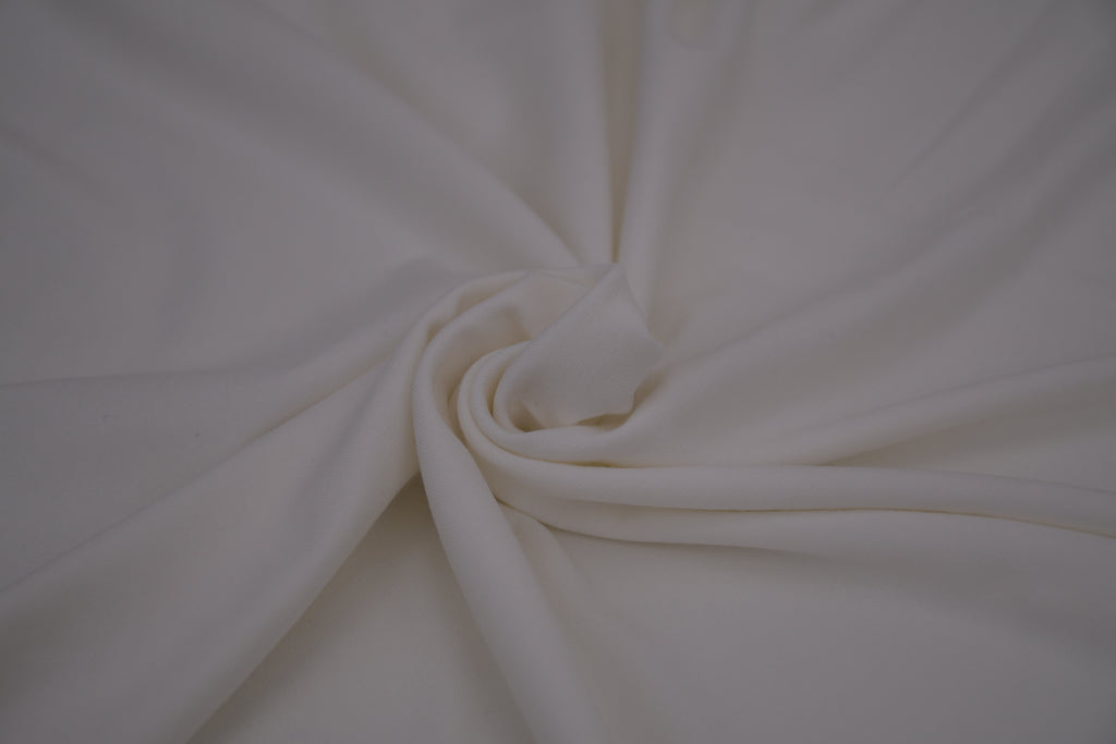 Bamboo Rayon Spandex Jersey - Ivory