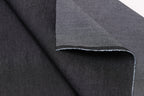 Denim chambray lavé 5 oz – Noir carbone