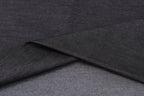 Denim chambray lavé 5 oz – Noir carbone
