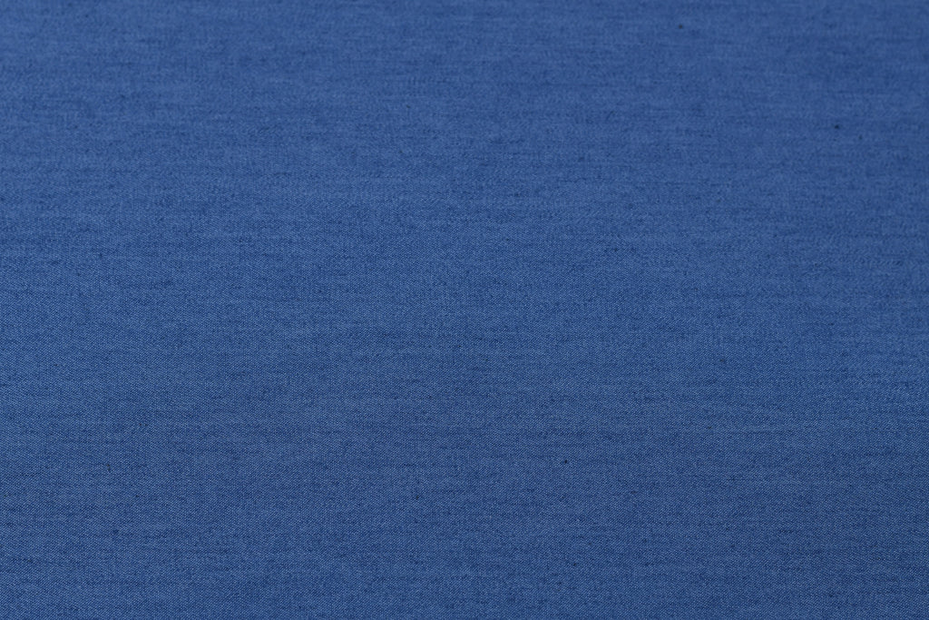 5oz Soft Cotton Spandex Chambray Denim Fabric– Stone Blue