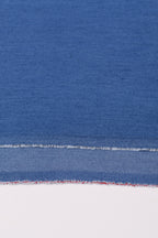 5oz Soft Cotton Spandex Chambray Denim Fabric– Stone Blue