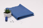 5oz Soft Cotton Spandex Chambray Denim Fabric– Stone Blue