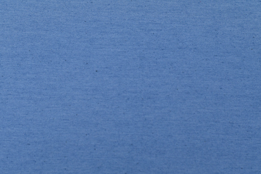 5oz Soft Cotton Spandex Chambray Denim Fabric– Light Blue