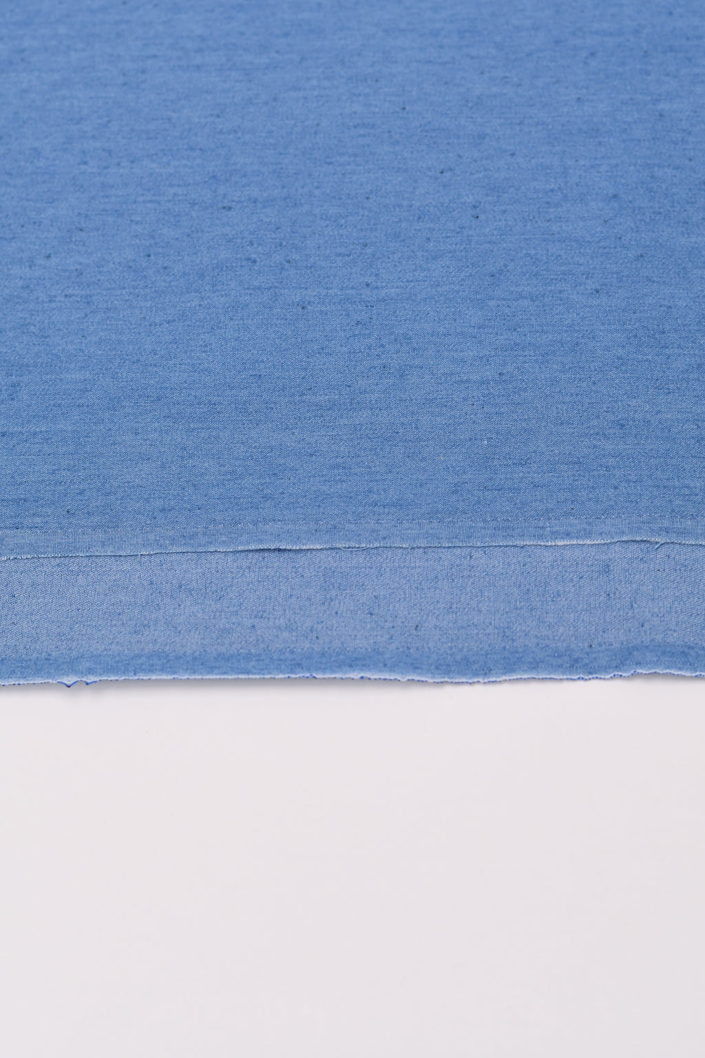 5oz Soft Cotton Spandex Chambray Denim Fabric– Light Blue