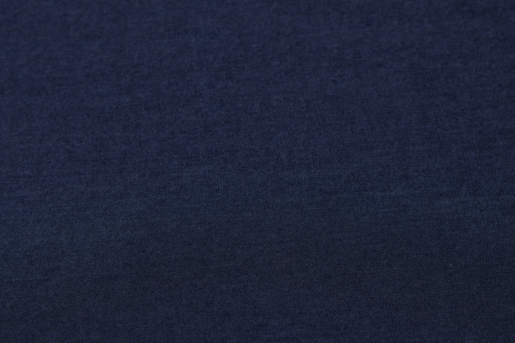 Denim chambray lavé 5 oz – Bleu encre