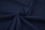 Single Jersey Knit Cotton Spandex Fabric - Navy