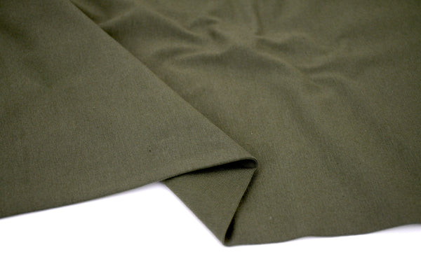 Single Jersey Knit Cotton Spandex Fabric - Green Tea