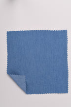 5oz Soft Cotton Spandex Chambray Denim Fabric– Light Blue