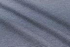 Denim rayé hickory 8 oz – Bleu acier