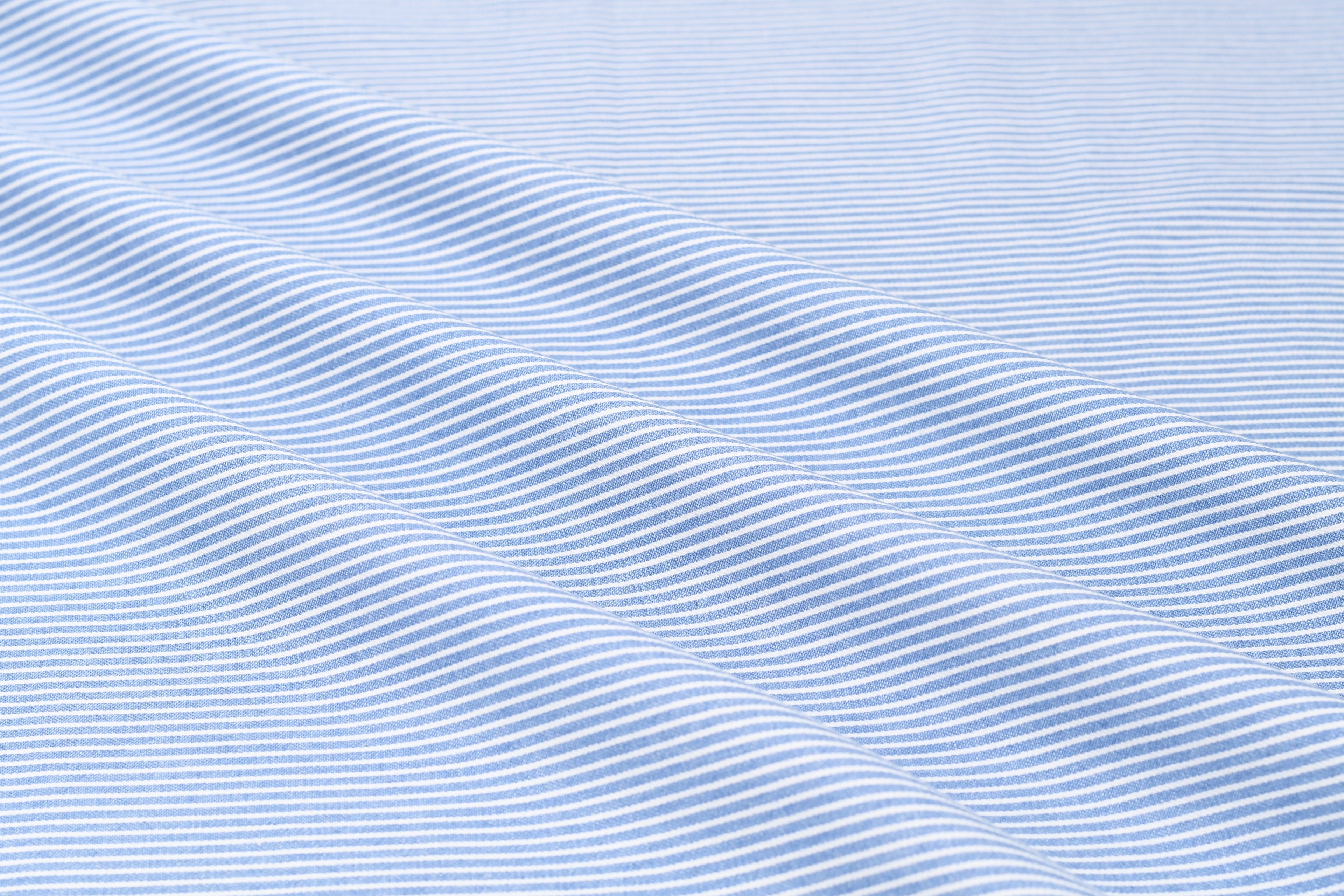 Denim rayé hickory 8 oz – Bleu ciel