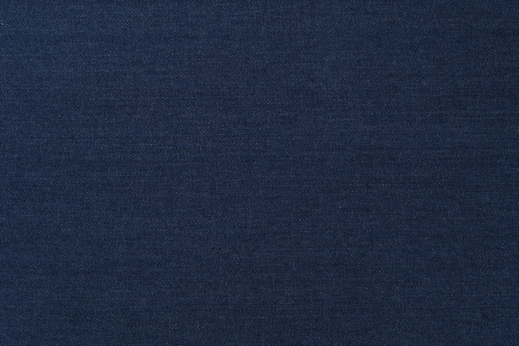 Denim délavé en coton non extensible 8 oz – Indigo foncé