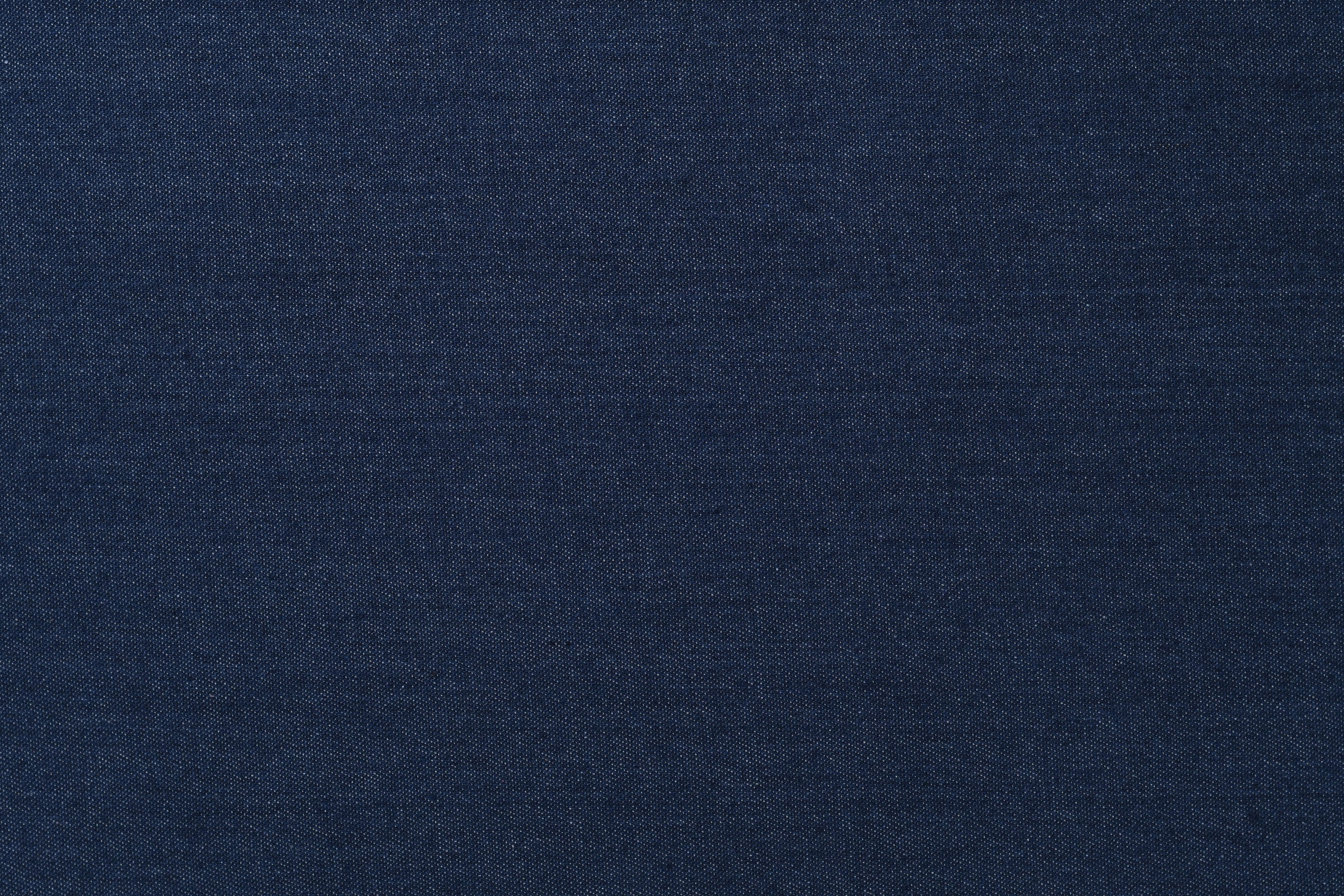Denim délavé en coton non extensible 8 oz – Indigo foncé
