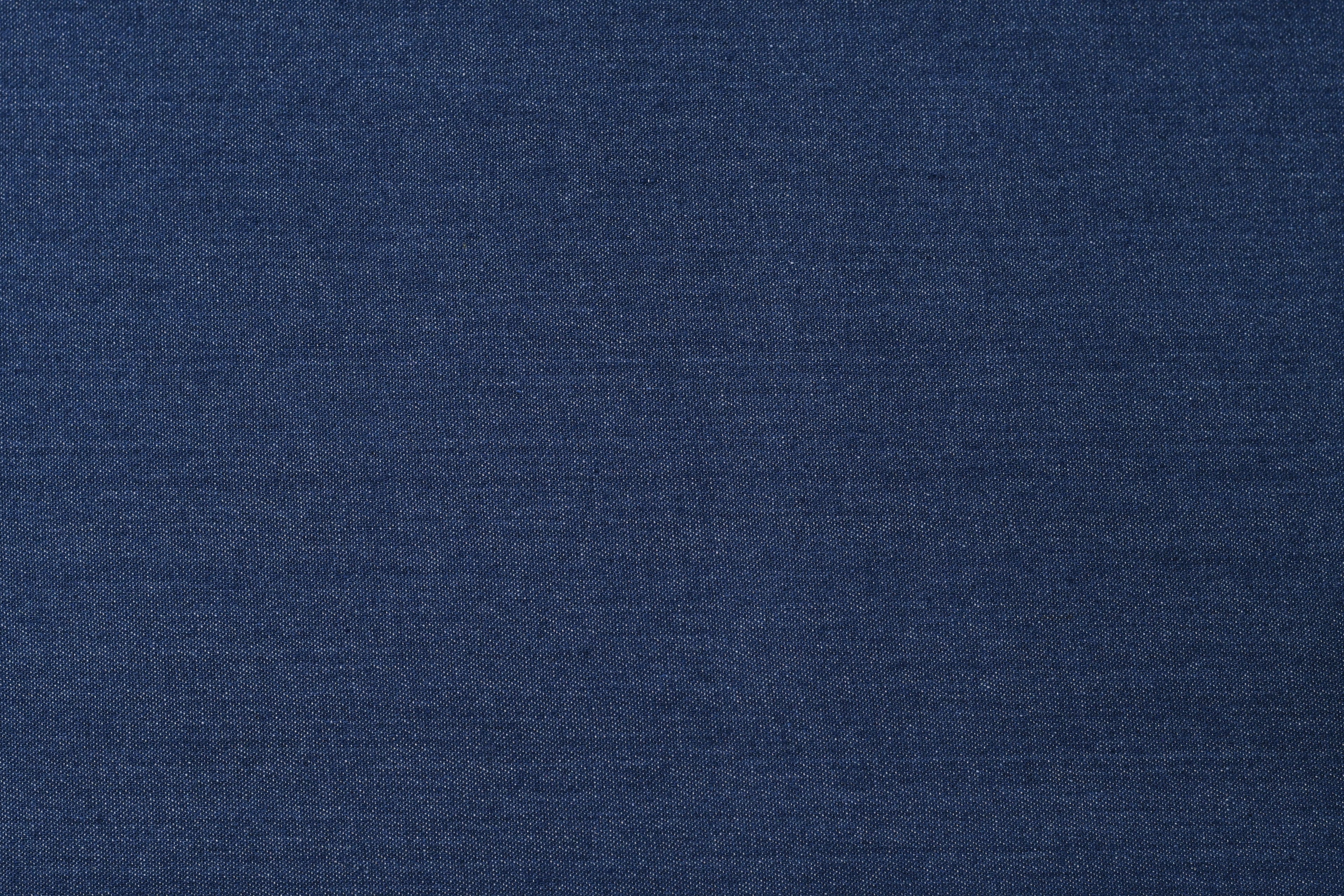 Denim délavé en coton non extensible 8 oz – Noir indigo