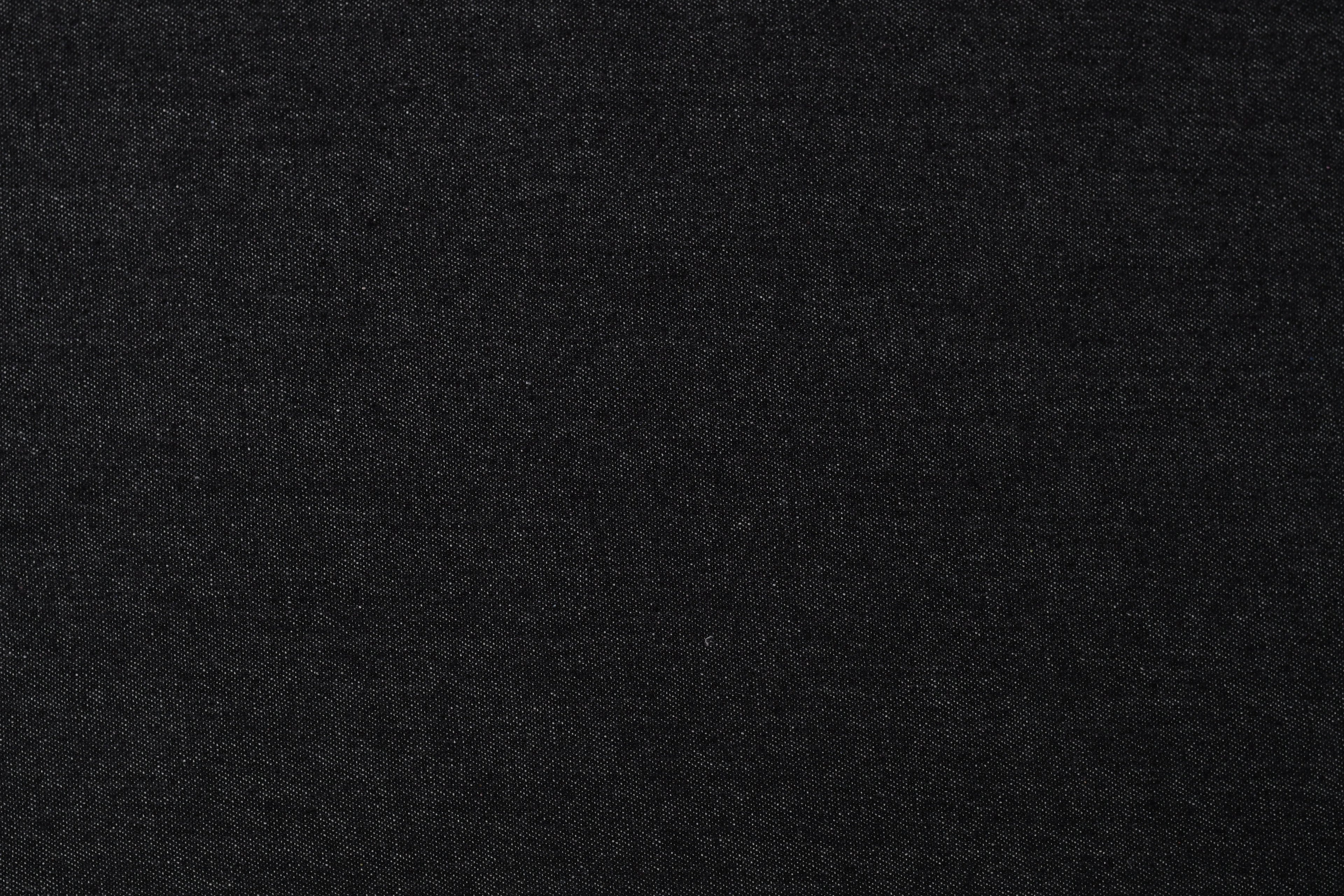 8oz 100% Cotton Denim – Black Wash