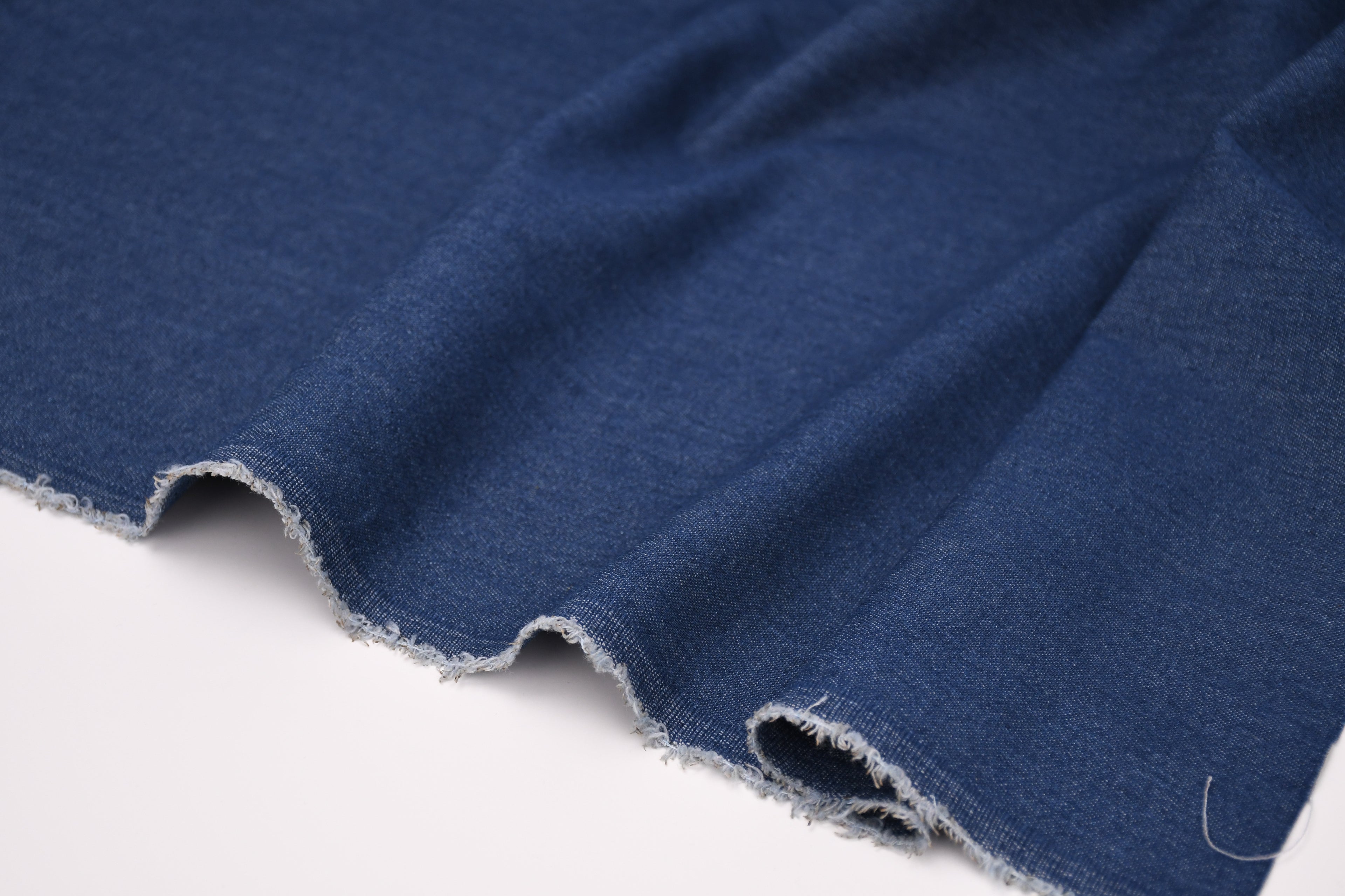 8oz 100% Cotton Denim – Classic Wash Blue