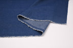 Denim délavé en coton non extensible 8 oz – Noir indigo