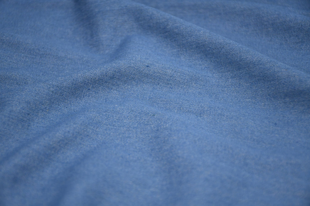 8oz 100% Cotton Denim – Light Wash Blue