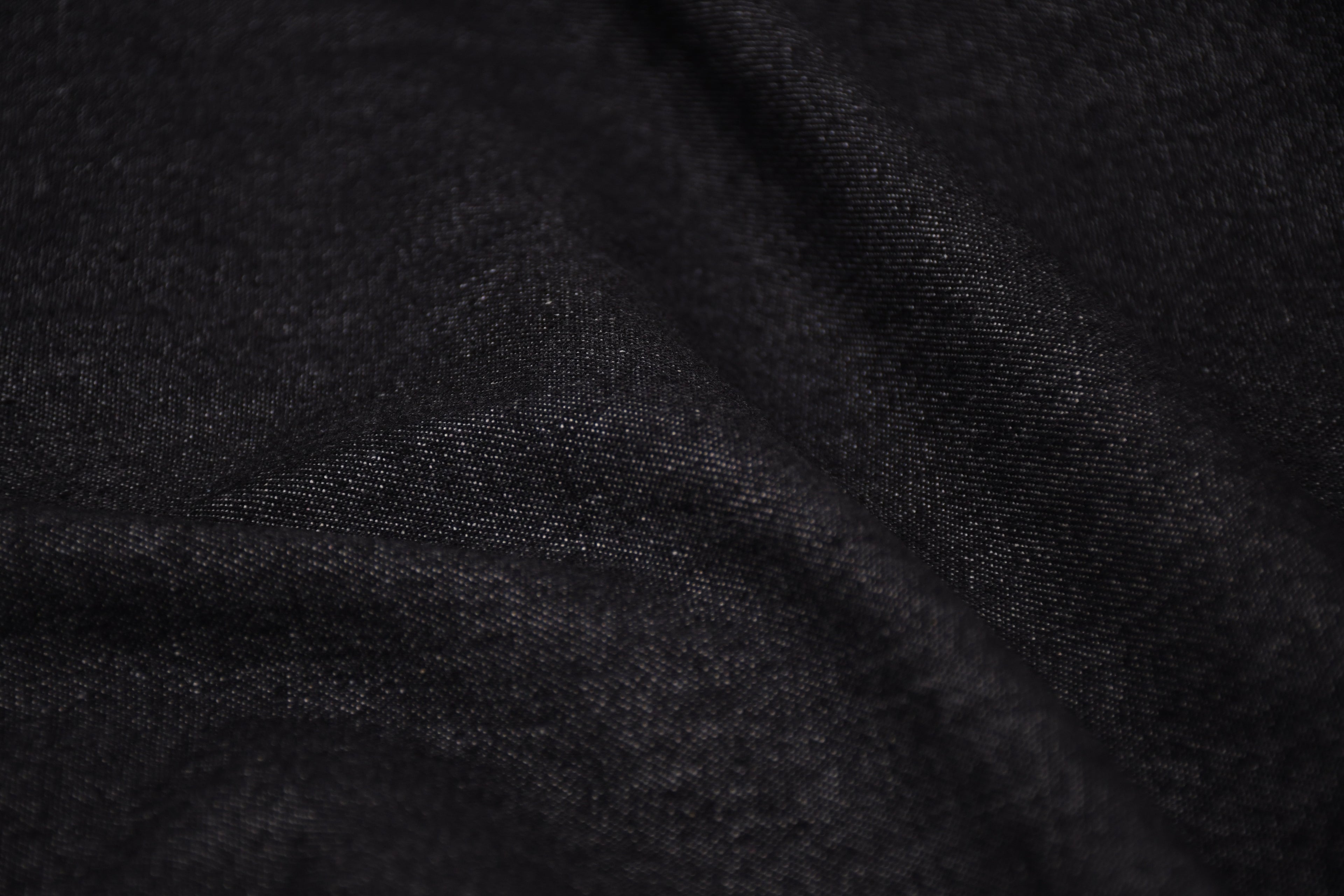 8oz 100% Cotton Denim – Black Wash