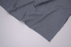 Yarn-Dyed Tubular Stripe Cuff Jersey Fabric - Indigo