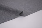 Yarn-Dyed Tubular Stripe Cuff Jersey Fabric - Black
