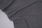 Yarn-Dyed Tubular Stripe Cuff Jersey Fabric - Black