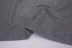 Yarn-Dyed Tubular Stripe Cuff Jersey Fabric - Black