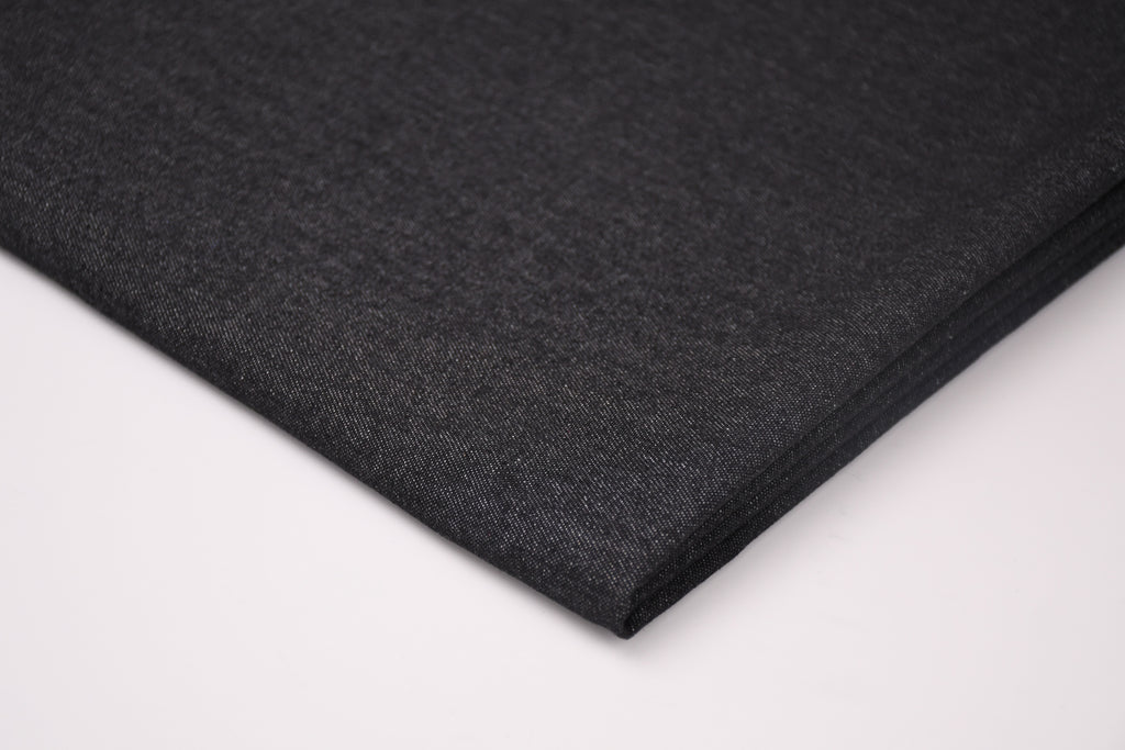 8oz 100% Cotton Denim – Black Wash