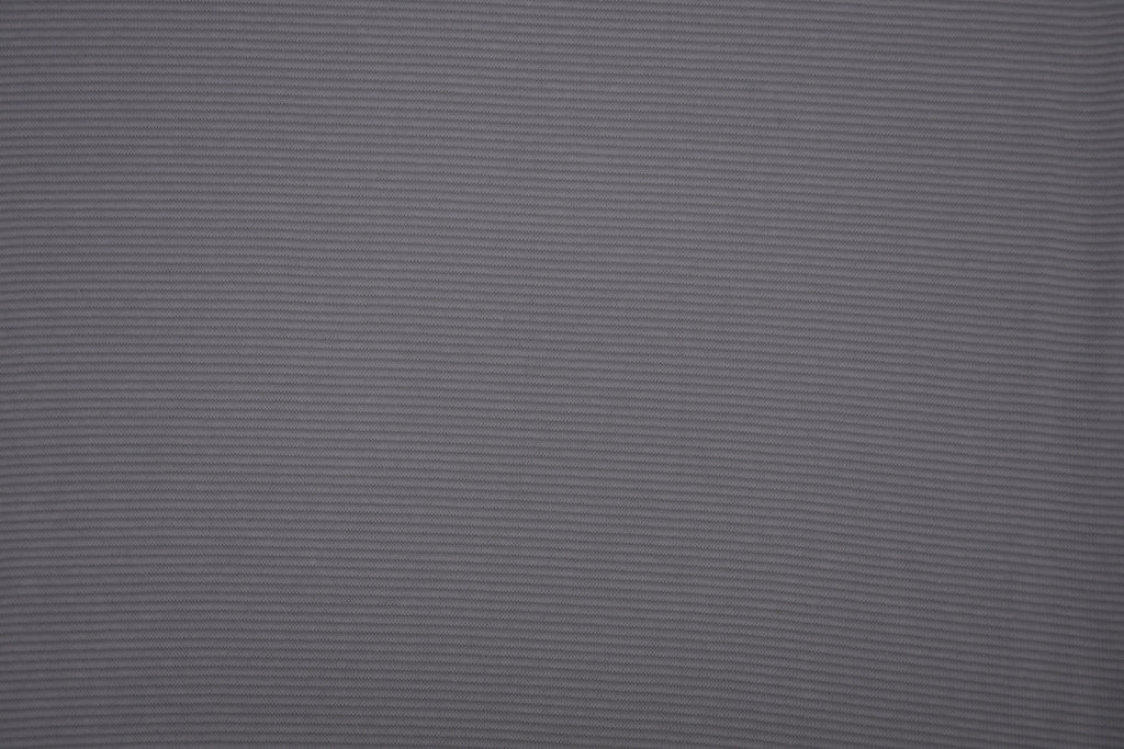 Yarn-Dyed Tubular Stripe Cuff Jersey Fabric - Grey