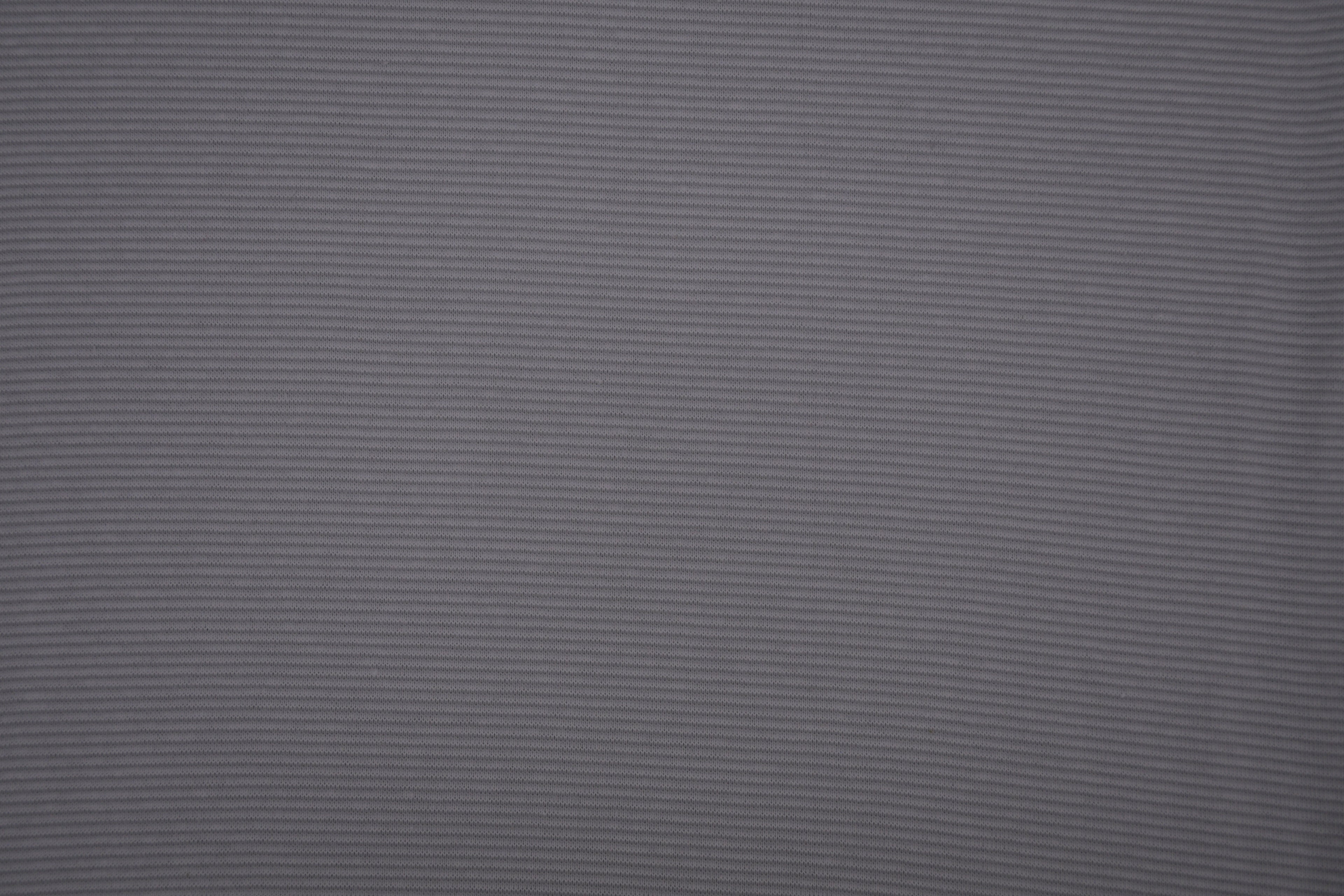 Yarn-Dyed Tubular Stripe Cuff Jersey Fabric - Grey