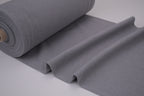 Yarn-Dyed Tubular Stripe Cuff Jersey Fabric - Dark Grey