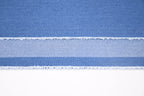 Denim stretch délavé doux 9 oz – Bleu vintage