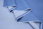 Denim stretch délavé doux 9 oz – Bleu vintage