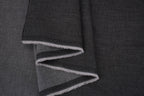 4oz Cotton Chambray Combed and Mercerized Denim Fabric - Black Wash