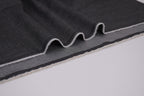 4oz Cotton Chambray Combed and Mercerized Denim Fabric - Black Wash