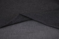 4oz Cotton Chambray Combed and Mercerized Denim Fabric - Black Wash