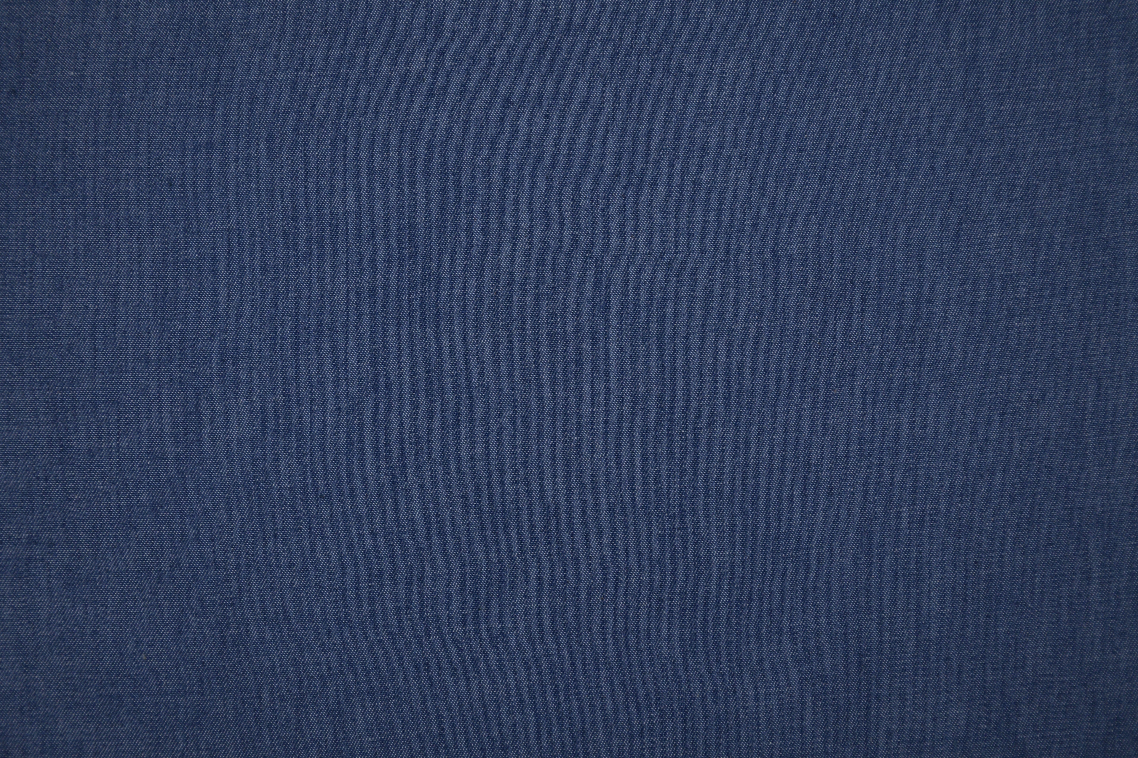 4oz Cotton Chambray Combed and Mercerized Denim Fabric - Light Blue Wash