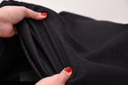 9oz Soft Washed Stretch Denim – Midnight Black