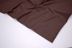 Single Jersey Knit Cotton Spandex Fabric - Espresso