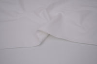 Single Jersey Knit Cotton Spandex Fabric - Off White